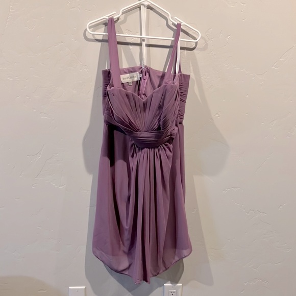 david's bridal lilac bridesmaid dress AMAL